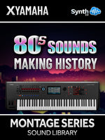FPL033 - ( Bundle ) - 80s Sounds - Making History + T9T9 EXP Cover Pack - Yamaha MONTAGE / M