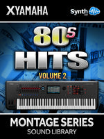 SJL006 - ( Bundle ) - 80's Hits Vol.1 + Vol.2 - Yamaha MONTAGE