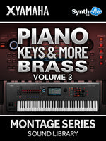 SCL343 - Piano Keys & More - Brass Vol.3 - Yamaha MONTAGE / M