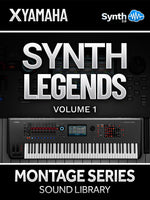 SLG001 - Synth Legends V1 - Yamaha MONTAGE / M ( 16 sounds )