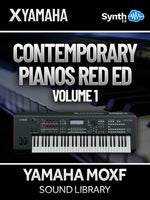 SCL213 - ( Bundle ) - Contemporary Pianos Red Ed. V1 + Piano, keys & more - Yamaha MOXF (512 mb RAM)