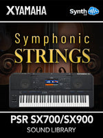GNL013 - Symphonic Strings - Yamaha PSR SX700 / SX900 ( 60 presets )