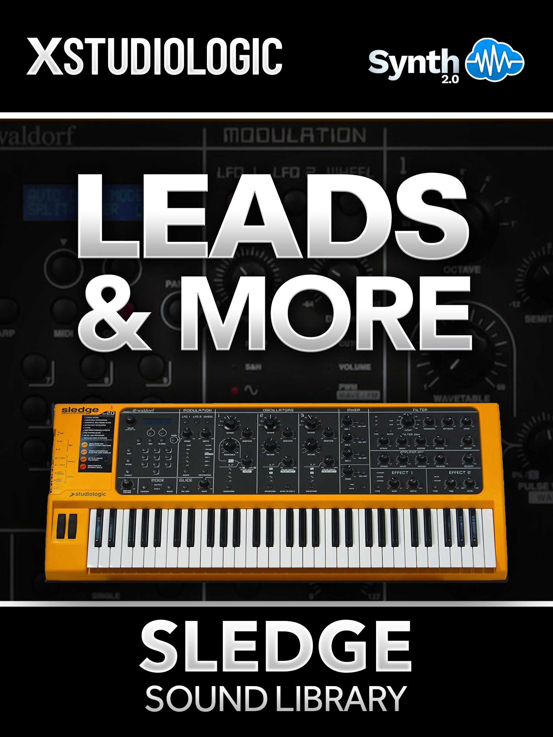 VTL012 - Leads & More - Studiologic Sledge 1.0 / 2.0 ( 40 presets )