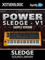 SCL286 - ( Bundle ) - Progrock Library + Power Sledge V.1 ( Samples version ) - Studiologic Sledge 2.0