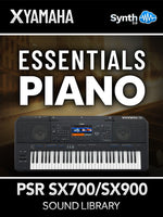 GNL001 - Essentials Pianos - Yamaha PSR SX700 / SX900 ( 50 presets )