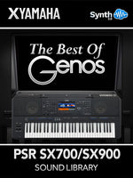 GNL012 - The Best of GENOS - Yamaha PSR SX700 / SX900 ( 63 presets )