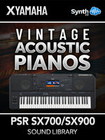 GNL000 - Vintage Acoustic Pianos - Yamaha PSR SX700 / SX900