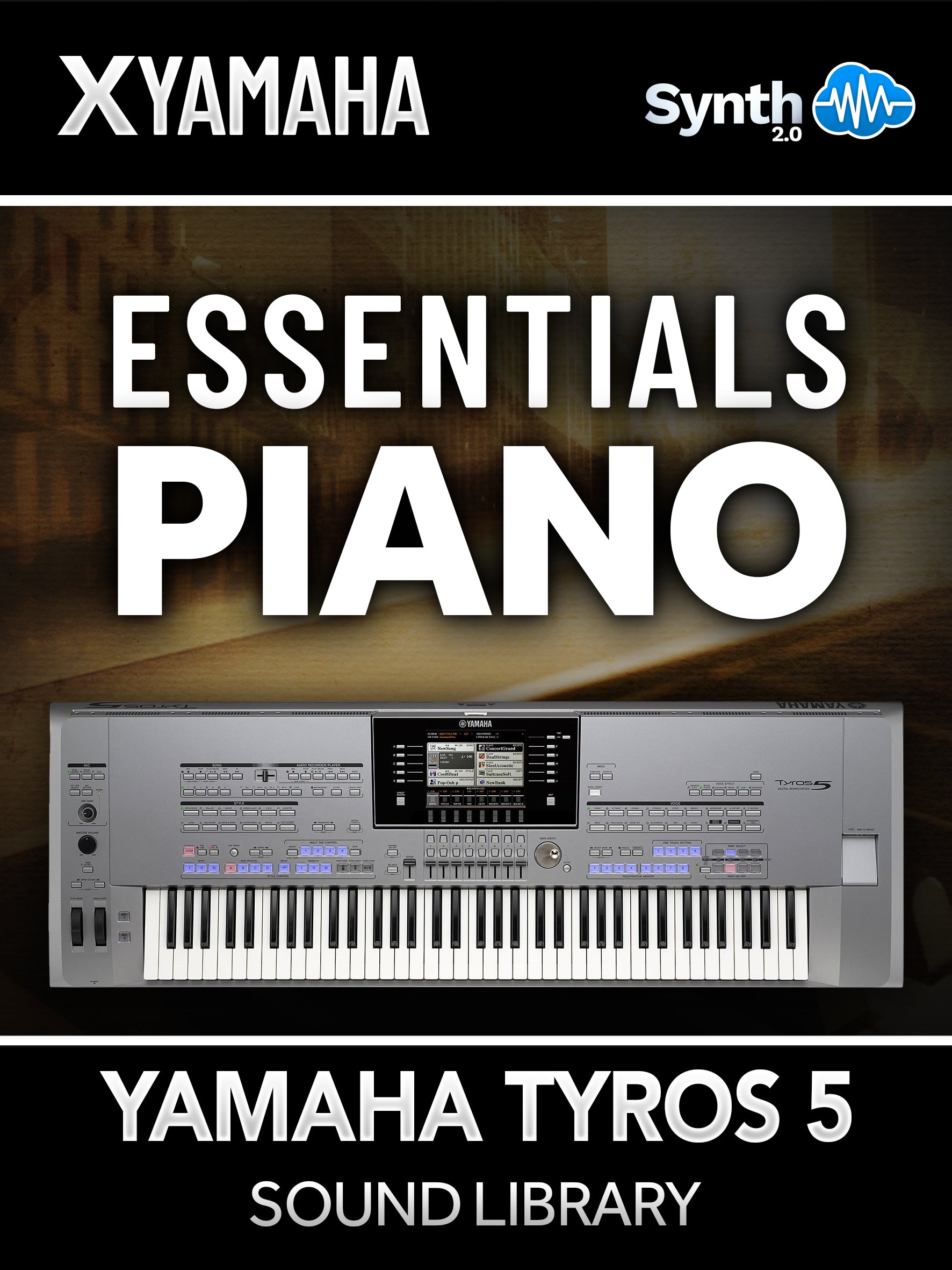 GNL001 - Essentials Pianos - Yamaha TYROS 5 ( 50 presets )
