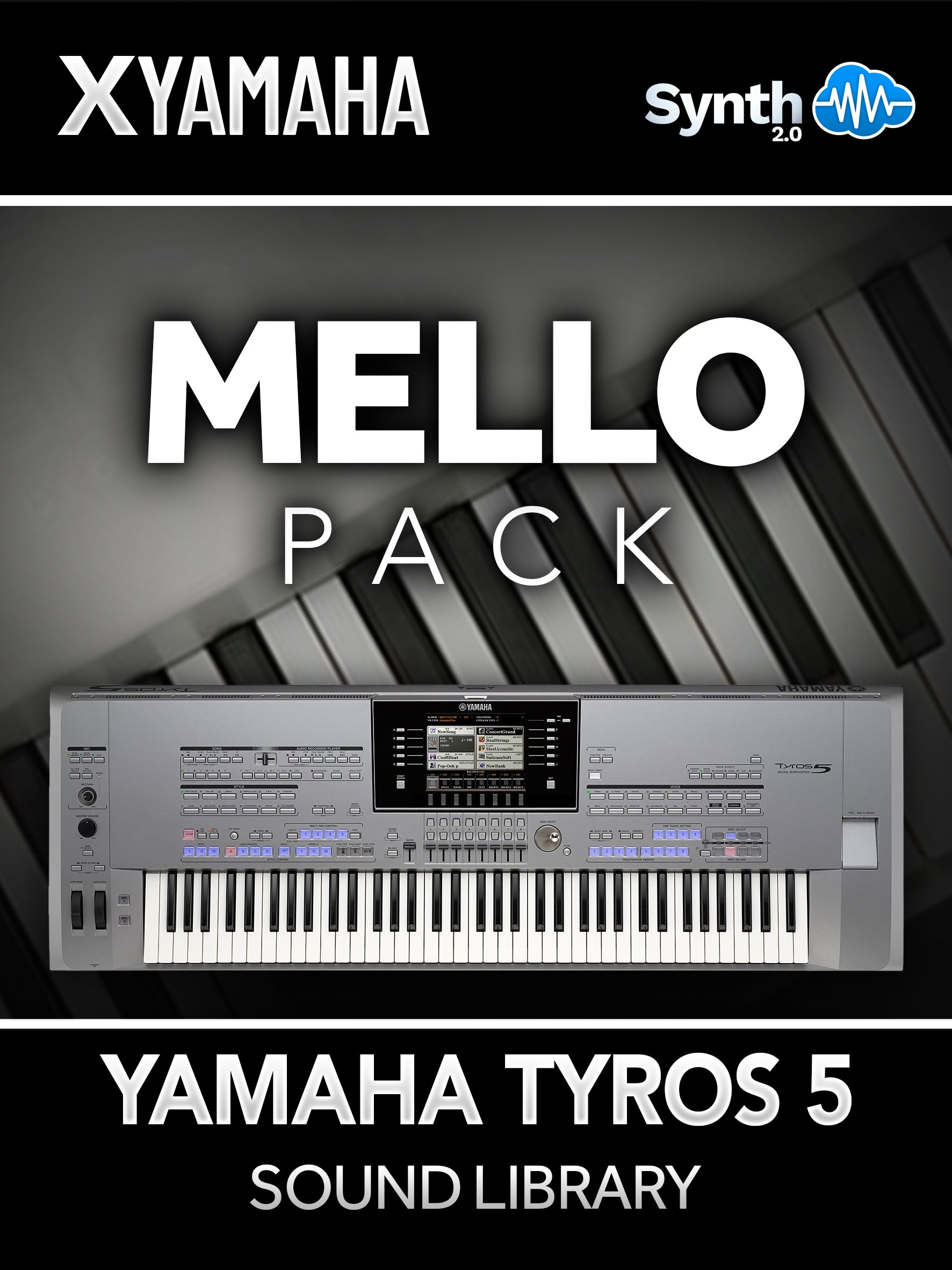 GNL002 - Mello Pack - Yamaha TYROS 5 ( 39 presets )