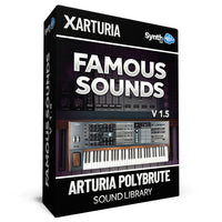 DVK025 - ( Bundle ) - Famous Sounds Vol.1.5 + The Brute Factor 1.1 - Arturia PolyBrute