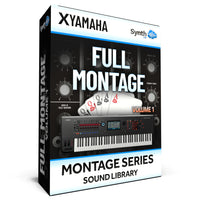 SCL276 - ( Bundle ) - FULL MONTAGE Vol.1 - Yamaha MONTAGE / M