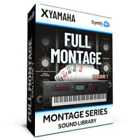 SCL276 - ( Bundle ) - FULL MONTAGE Vol.1 - Yamaha MONTAGE