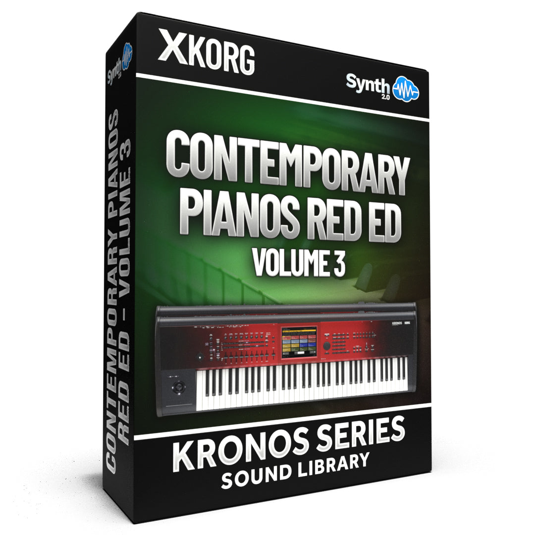 SCL068 - ( Bundle ) - Contemporary Pianos Red Ed. V1 + V3 - Korg Kronos Series