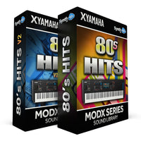 SJL006 - ( Bundle ) - 80's Hits Vol.1 + Vol.2 - Yamaha MODX / MODX+