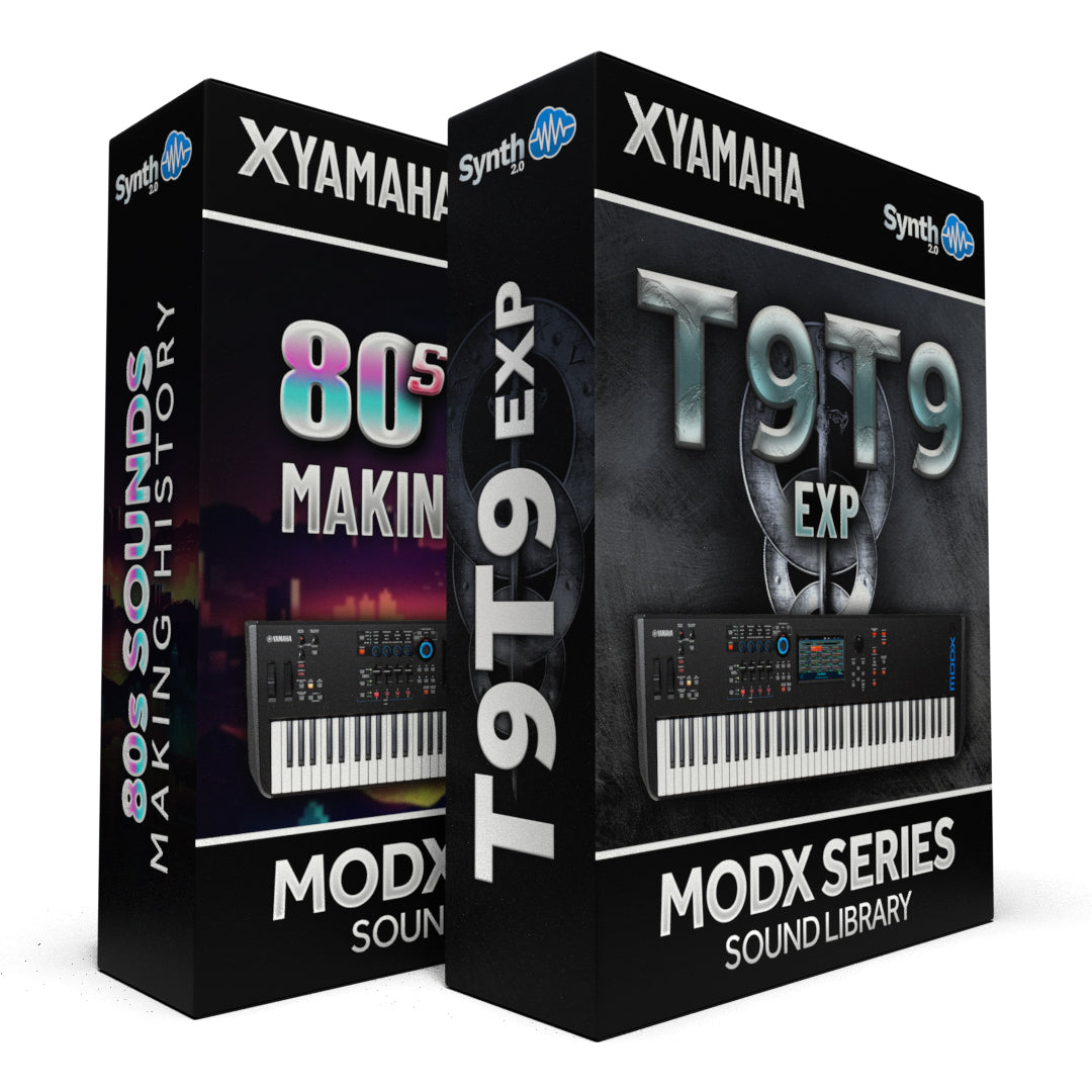 FPL033 - ( Bundle ) - 80s Sounds - Making History + T9T9 Cover EXP - Yamaha MODX / MODX+