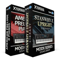 SCL338 - ( Bundle ) - American Prelude D Pianos + StanWhy Z Upright - Yamaha MODX / MODX+