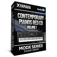 SCL194 - Contemporary Pianos Red Ed. V1 - Yamaha MODX / MODX+ ( 18 presets )