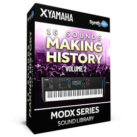 LDX302 - 16 Sounds - Making History Vol.2 - Yamaha MODX / MODX+