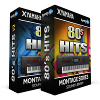 SJL006 - ( Bundle ) - 80's Hits Vol.1 + Vol.2 - Yamaha MONTAGE