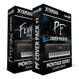 SCL342 - ( Bundle ) - Floydian Cover Pack + PF Cover Pack V3 - Yamaha MONTAGE / M