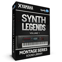 SLG001 - Synth Legends V1 - Yamaha MONTAGE / M ( 16 sounds )