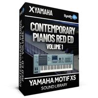 SCL194 - Contemporary Pianos Red Ed. - Yamaha Motif XS (512 mb RAM)