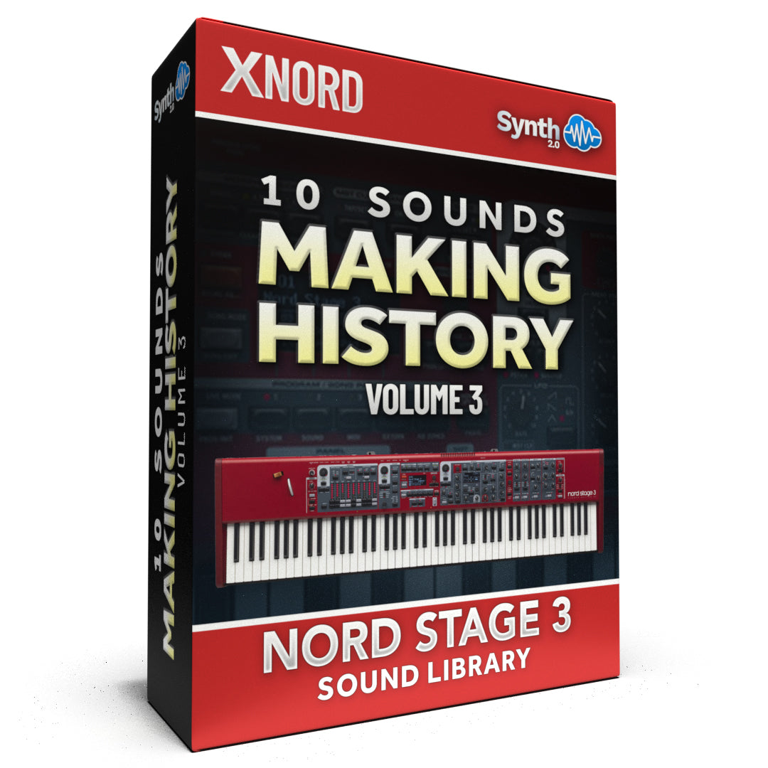 FPL037 - ( Bundle ) - 25 Sounds - Making History Vol.1 + 10 Sounds - Making History Vol.3 - Nord Stage 3