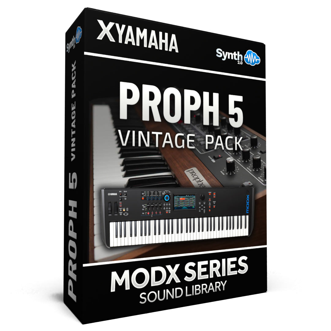 SCL219 - Proph 5 Vintage Pack - Yamaha MODX / MODX+ ( 19 presets )