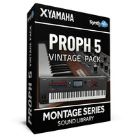 SCL219 - Proph 5 Vintage Pack - Yamaha MONTAGE / M