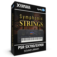 GNL013 - Symphonic Strings - Yamaha PSR SX700 / SX900 ( 60 presets )