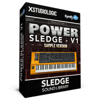 SCL286 - ( Bundle ) - Progrock Library + Power Sledge V.1 ( Samples version ) - Studiologic Sledge 2.0