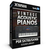 GNL000 - Vintage Acoustic Pianos - Yamaha PSR SX700 / SX900 ( 23 presets )