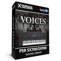 GNL007 - Voices Pack - Yamaha PSR SX700 / SX900 ( 42 presets )