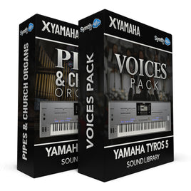 GNL009 - ( Bundle ) - Pipe & Church Organs + Voices Pack - Yamaha TYROS 5