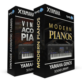 GNL008 - ( Bundle ) - Vintage Acoustic Pianos + Modern Pianos - Yamaha GENOS / 2