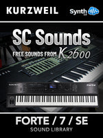 FR005 - SC Sounds Free Sound From K2600 - Kurzweil Forte / 7 / SE