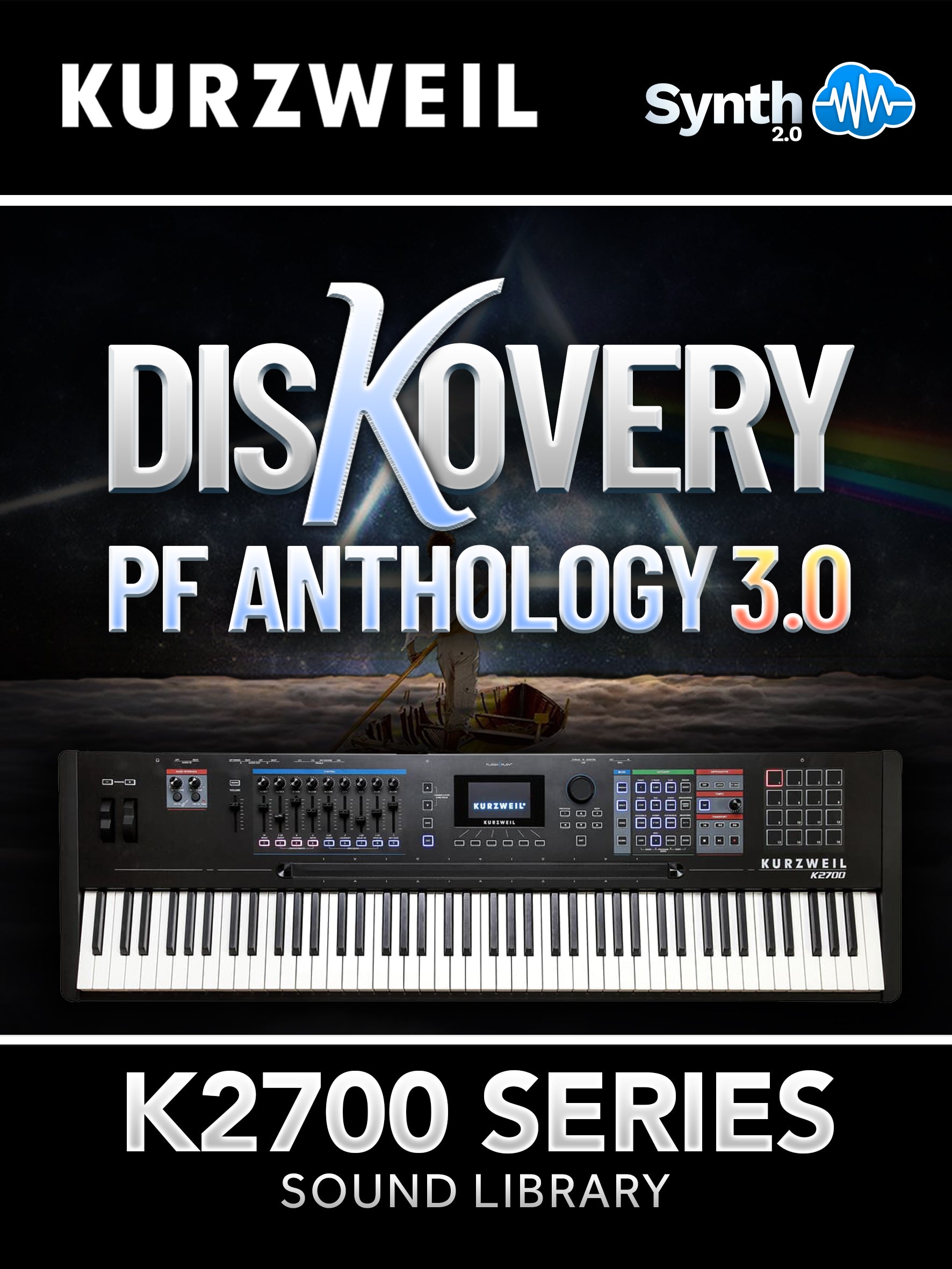 K27006 - EVO 01 - DisKovery PF Anthology 3.0 - Kurzweil K2700 ( 88 presets )