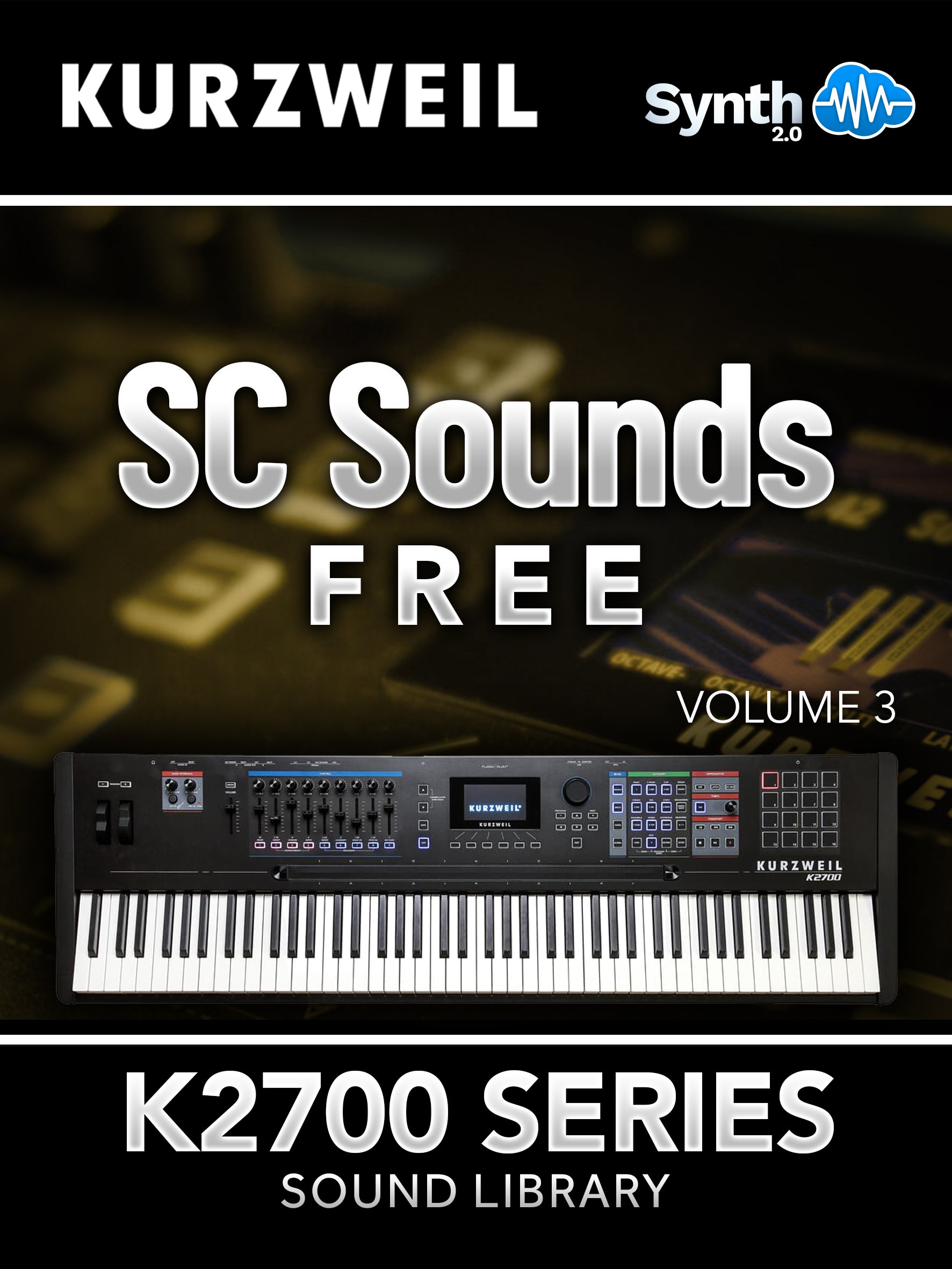K27024 - SC Sounds Free Vol.3 - Kurzweil K2700 ( 10 presets )