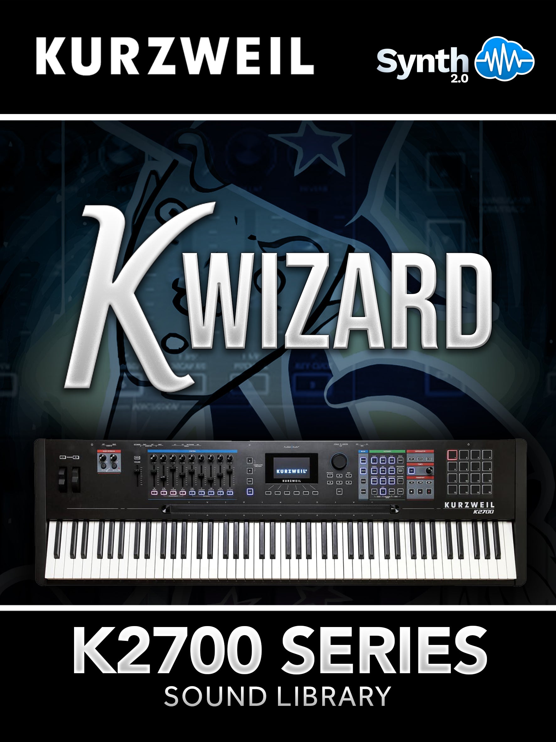 K27002 - K-Wizard - Kurzweil K2700 ( over 100 presets )