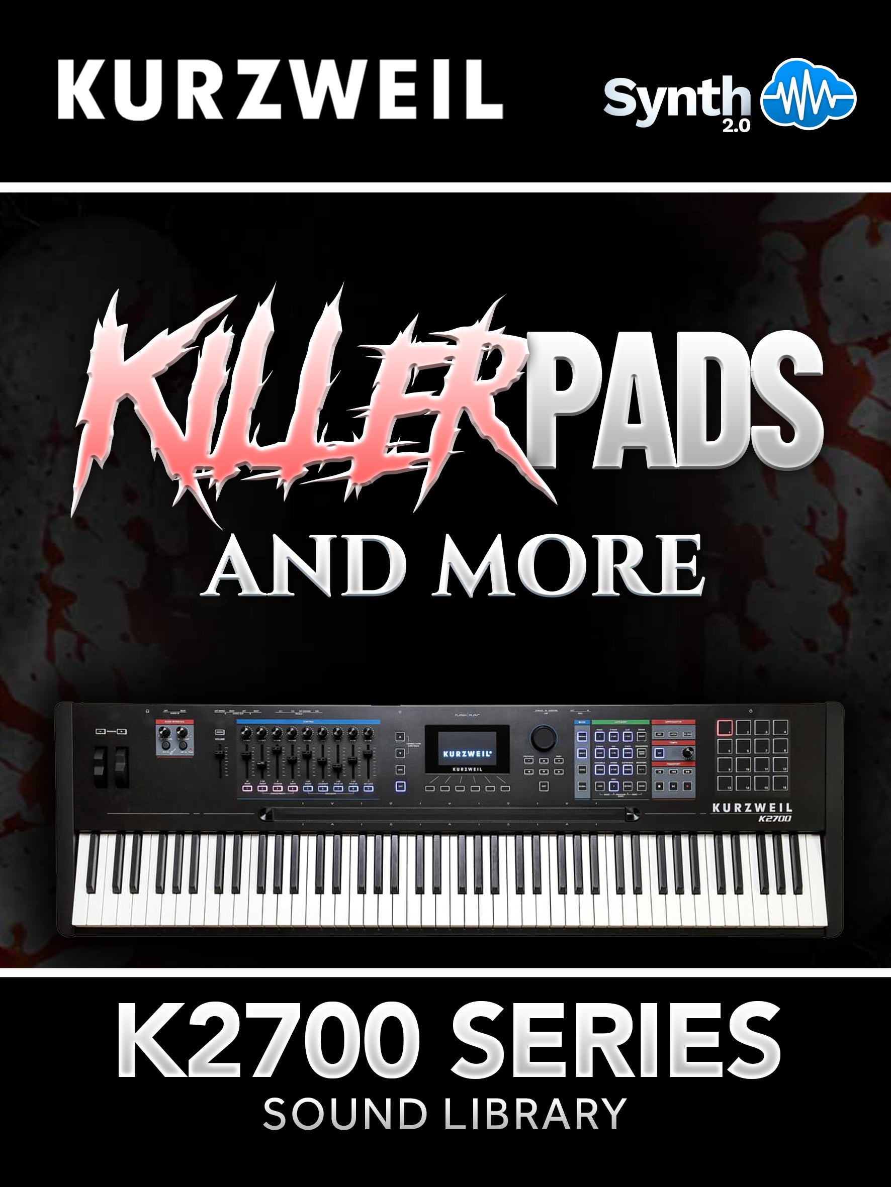 K27019 - Killer Pads & More - Kurzweil K2700 ( 26 presets )