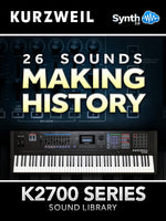 K27014 - 26 Sounds - Making History Vol.1 - Kurzweil K2700