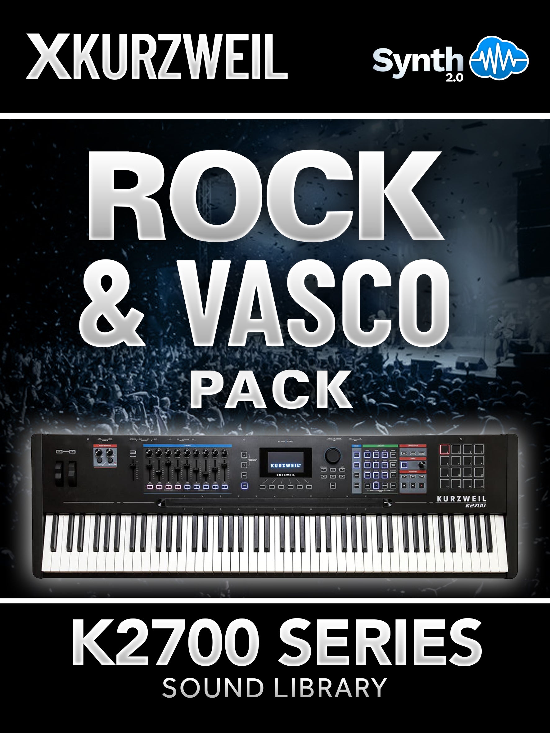 K27020 - Rock & Vasco Pack - Kurzweil K2700 ( 26 presets )