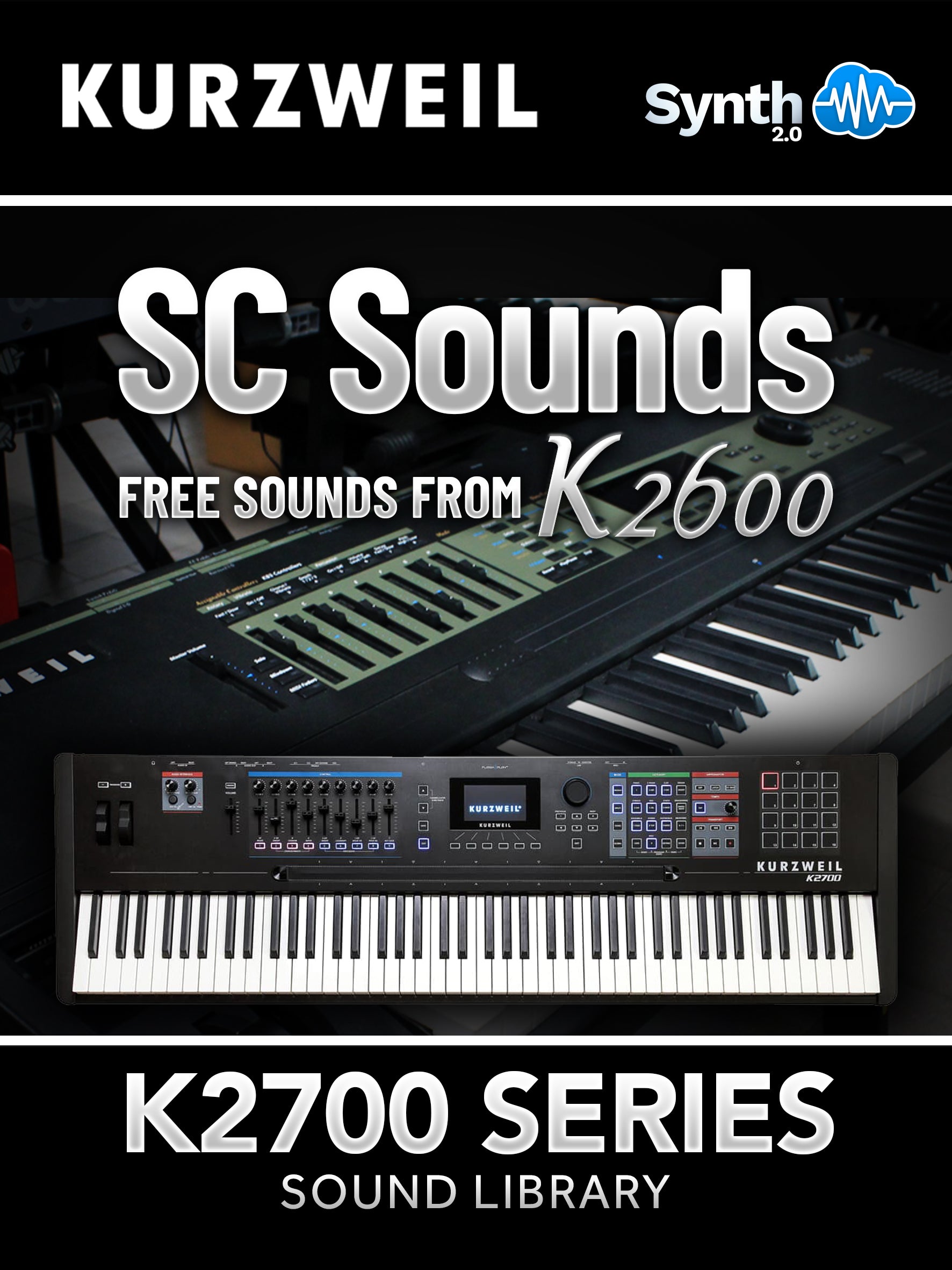 K27026 - SC Sounds Free Sound From K2600 - Kurzweil K2700 ( 40 presets )