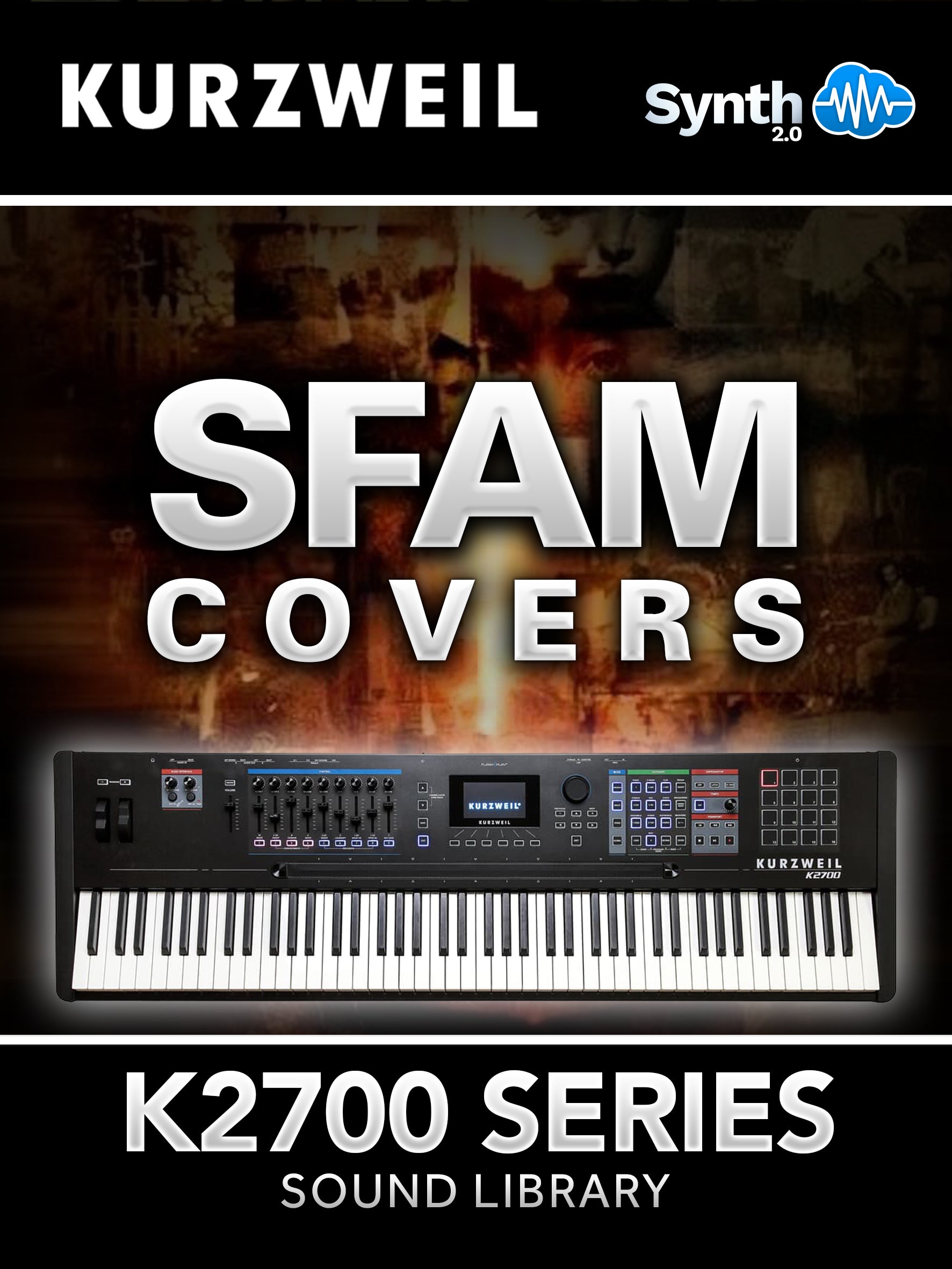 K27003 - SFAM Covers - Kurzweil K2700 ( 121 presets )