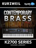 DRS004 - ( Bundle ) - Contemporary Pianos V3 - Seven Edition + Contemporary Brass - Kurzweil K2700