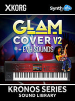 DRS016 - ( Bundle ) - Glam Cover Pack V1 + V2 - Korg Kronos / X / 2