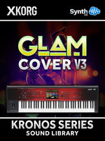 DRS015 - Glam Cover Pack V3 - Korg Kronos / X / 2