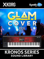 DRS016 - ( Bundle ) - Glam Cover Pack V1 + V2 - Korg Kronos / X / 2