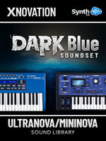 TPL000 - Dark Blue Soundset - Novation Ultranova / Mininova