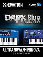TPL000 - Dark Blue Soundset - Novation Ultranova / Mininova ( 100 presets )